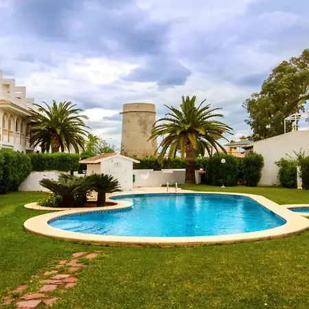 In 100 M From The Sea Beach Las Marinas. Wifi Дения